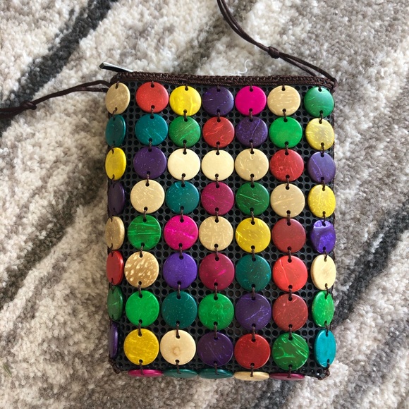 NWOT beaded “Jamaica” purse - Picture 4 of 6